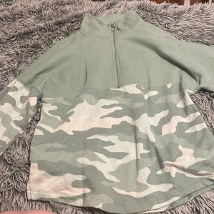 victoria secret half zip